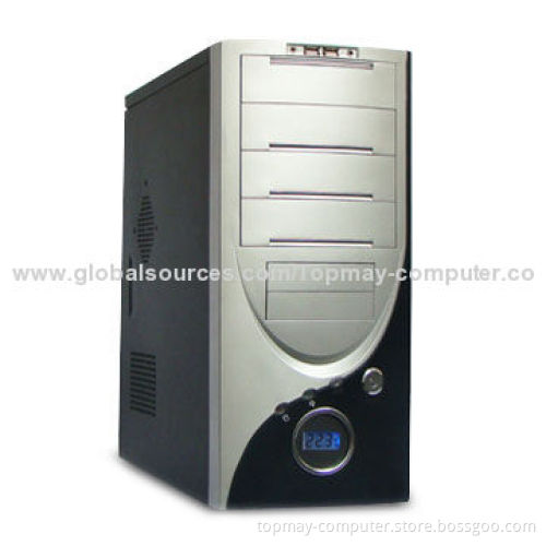 ATX Desktop Computer Case with 0.5mm Thickness, Made of SECC, Measures 390 x 190 x 427mm